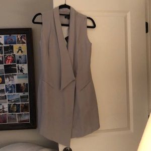 Elliat Moonstone Vest Gray dress